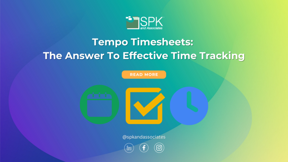 Tempo Timesheets The Answer To Effective Time Tracking SPK And