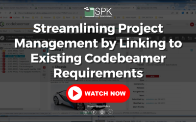 Streamlining Project Management by Linking to Existing Codebeamer Requirements