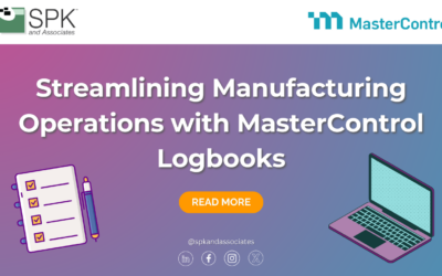 Streamlining Manufacturing Operations with MasterControl Logbooks