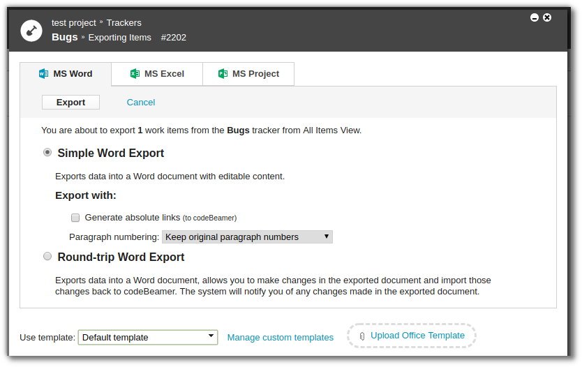 codebeamer version 2.2 codebeamer update