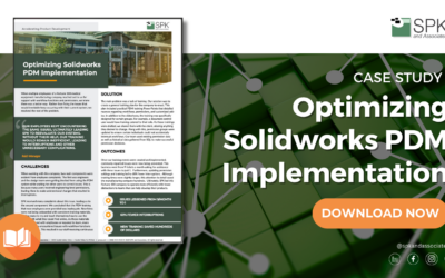 Optimizing Solidworks PDM Implementation