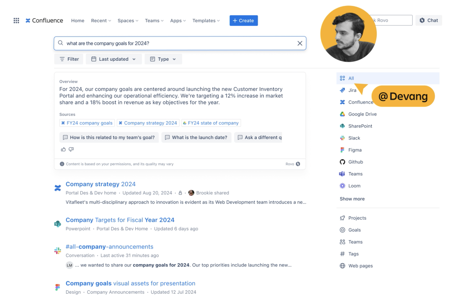 atlassian rovo ai assistant