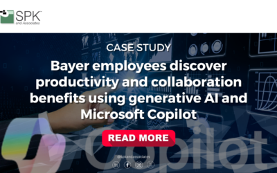 Bayer employees discover productivity and collaboration benefits using generative AI and Microsoft Copilot