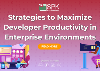 Strategies to Maximize Developer Productivity in Enterprise Environments